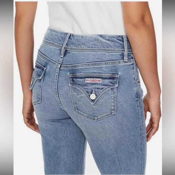 Hudson Mid rise Straight Jeans Pictured AS IS - Picture 10 of 12